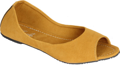 

Jade Peep Toe Bellies For Women(Yellow