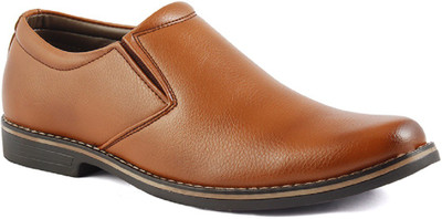 

Leather Chief slip on shoes Slip On For Men(Tan