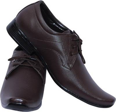 Smoky Brown Party ware Formal Lace Up Shoes