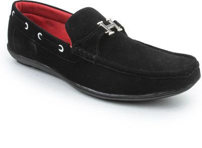 Bacca Bucci Black Loafers For Men(Black) Bacca Bucci Black Loafers For Men(Black)