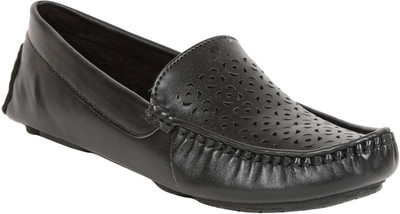 

Adorn Elegant and Trendy Loafers For Women(Black