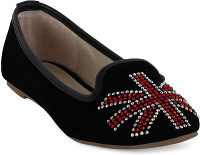 

Get Glamr Designer Bellies For Women(Black)