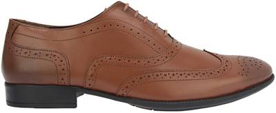 Brigit Brogue Shoes Brown Lace Up