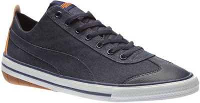 

Puma 917 FUN Denim DP Canvas Shoes For Men(Blue, Peacoat-peacoat