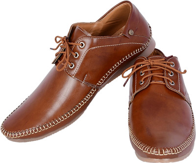 

Shoebook Shoebook Casual Derby Brown Lace UP Lace Up For Men(Brown, Tan