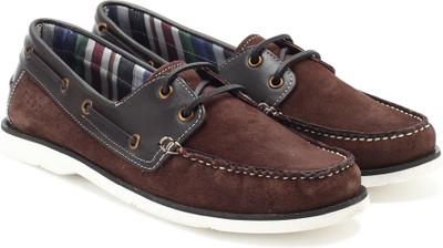 

U.S. Polo Assn Men Boat Shoes For Men(Brown), Cutto