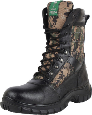 

SSG Combat-Commando-Tough Boots For Men(Multicolor, Black