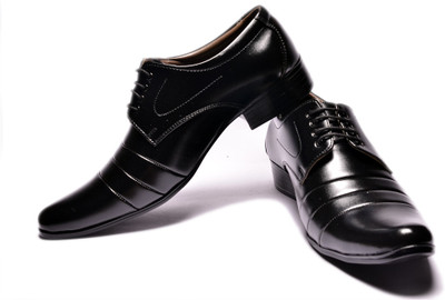 

Sir Corbett Pointed Lace Up For Men(Black)