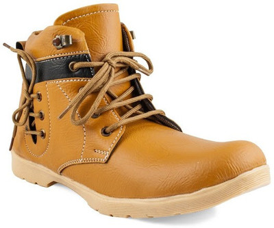 

Footista Highway Boots For Men(Tan)