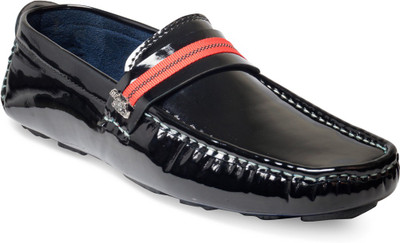 

ADYBird Ink Black Unique Loafers For Men(Black