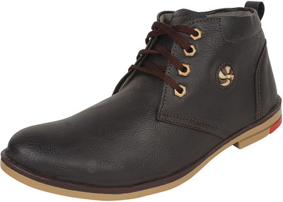 

BUWCH Buwch Casuals, Boots, Party Wear, Corporate Casuals For Men And Boys Black Color Boots For Men(Black, Brown