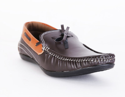 Quarks Brown Boat Shoes For Men(Brown