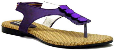 

Indirang Women Purple Flats