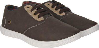 

AMG Canvas Loafers For Men(Brown