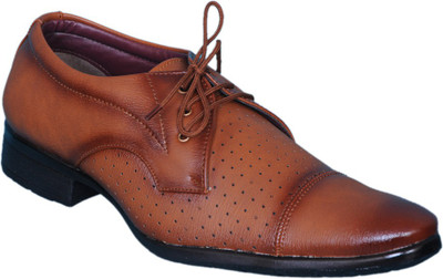 

Smoky Party Shoe Lace Up For Men(Tan