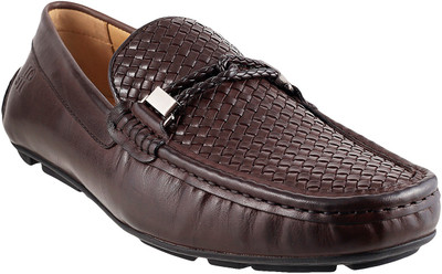 

Mochi J Fontini Loafers For Men(Brown, 12;brown