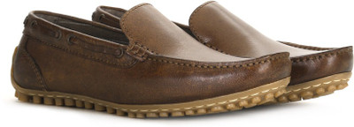 

WROGN Genuine Leather Loafers For Men(Brown, Tan