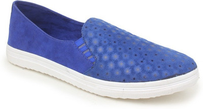 

Sindhi Footwear Venetian Casuals For Women(Blue)