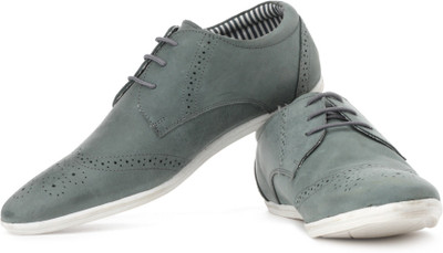 

Franco Leone Corporate Casuals For Men(Blue, Denim blue