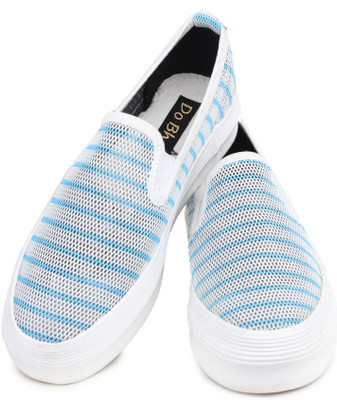 Do Bhai Mocassin For Women(Blue