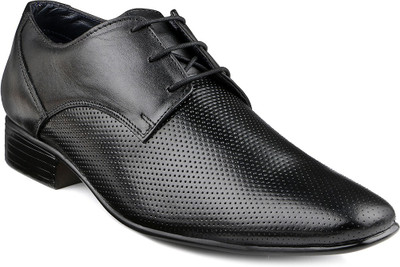 

Escaro Leather Lace Up For Men(Black
