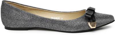 Addons Glitter pointed toe ballerinas Bellies