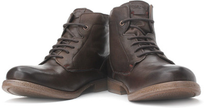 

Levi's Men Boots For Men(Brown, Dark brown