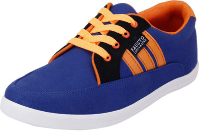 

FAUSTO Blue Men Sneakers For Men(Blue)
