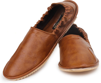 

Shoetopia Mojaris For Men(Tan