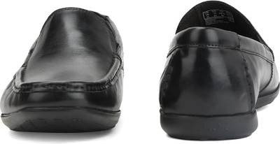 Clarks FINER SUN BLACK LEATHER Slip On
