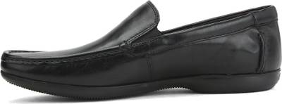 Clarks FINER SUN BLACK LEATHER Slip On