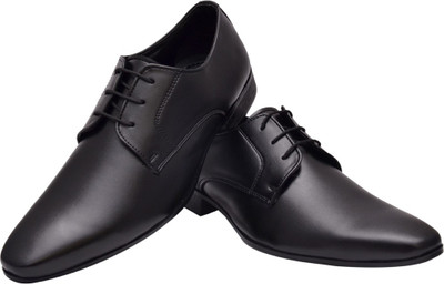 

Hirel's Lace Up Shoes For Men(Black