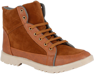 

Kraasa Premium Boots For Men(Tan)