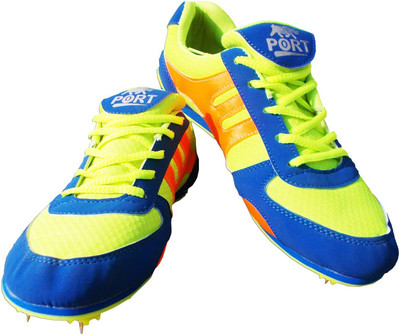 

Port Frata Spikes Cricket Shoes For Men(Multicolor