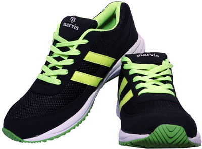 

Marvis Twilight Walking Shoes For Men(Green, Black