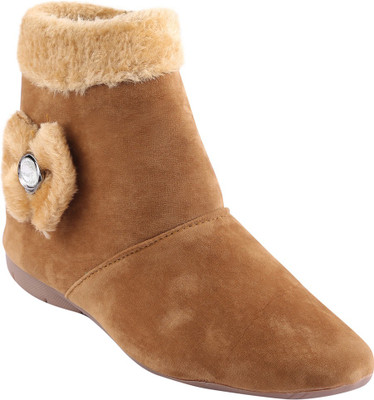 

Go India Store Boots For Women(Brown