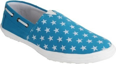 

Flute Canvas Shoes For Men(Blue