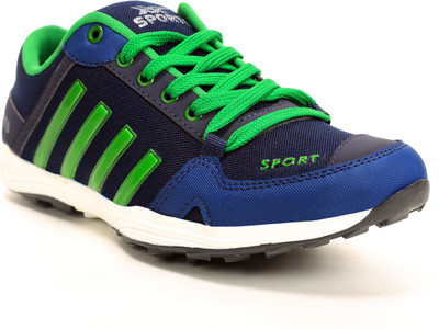 

World Walker Walking Shoes For Men(Blue, Green