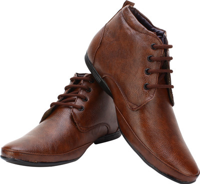 

Smoky Premium High Ankle Lace Up For Men(Brown
