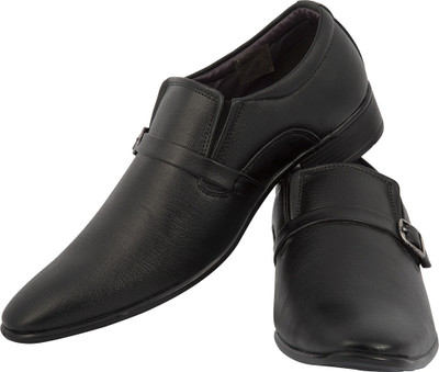 

LZEE Monk Strap For Men(Black