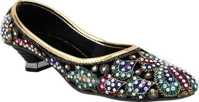 

Shoez Hub SH632Multi- For Women(Multicolor, Black