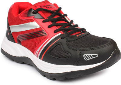 

Columbus Running Shoes For Men(Black, Red)