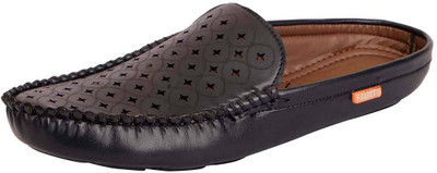 

FAUSTO Trendy Loafers For Men(Black, Blue