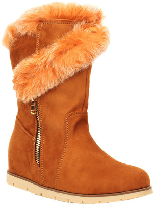 

Foot Candy Boots For Women(Tan