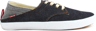 

Levi's Cotton Twill_Sunset Series_Laced Men Sneakers For Men, Blue