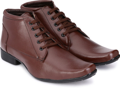 

Shoe Day BOOT Lace Up For Men(Brown)