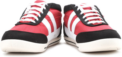

Globalite Cruizer High Ankle Sneakers For Men(Black, Red, White, Red black