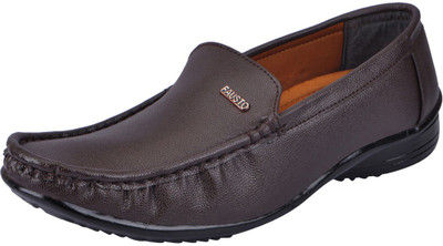 FAUSTO Loafers For Men(Brown