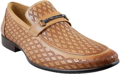 

Mochi J.Fontini Slip On Shoes For Men(Tan, 23;tan