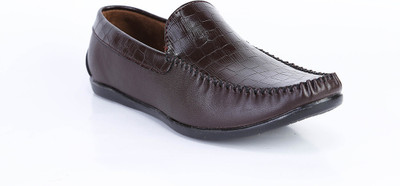 

Quarks Textured Corporate Casuals For Men(Brown